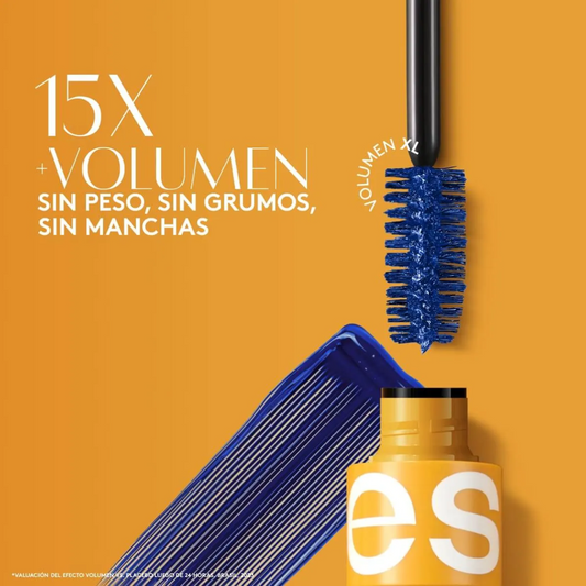 Máscara Mega Full Volume - Color Azul Ésika 8g