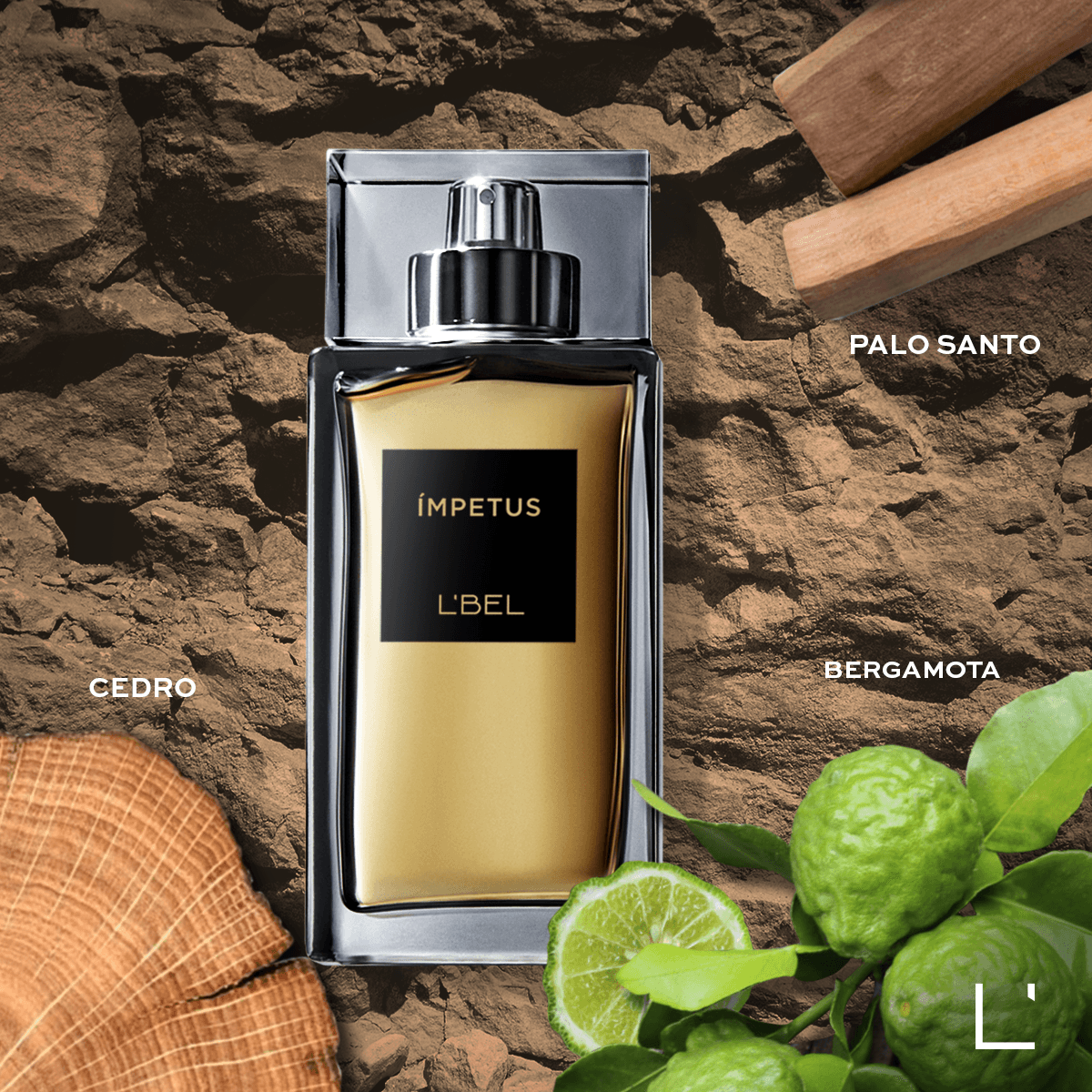 Perfume Masculino Ímpetus L'Bel 100ml