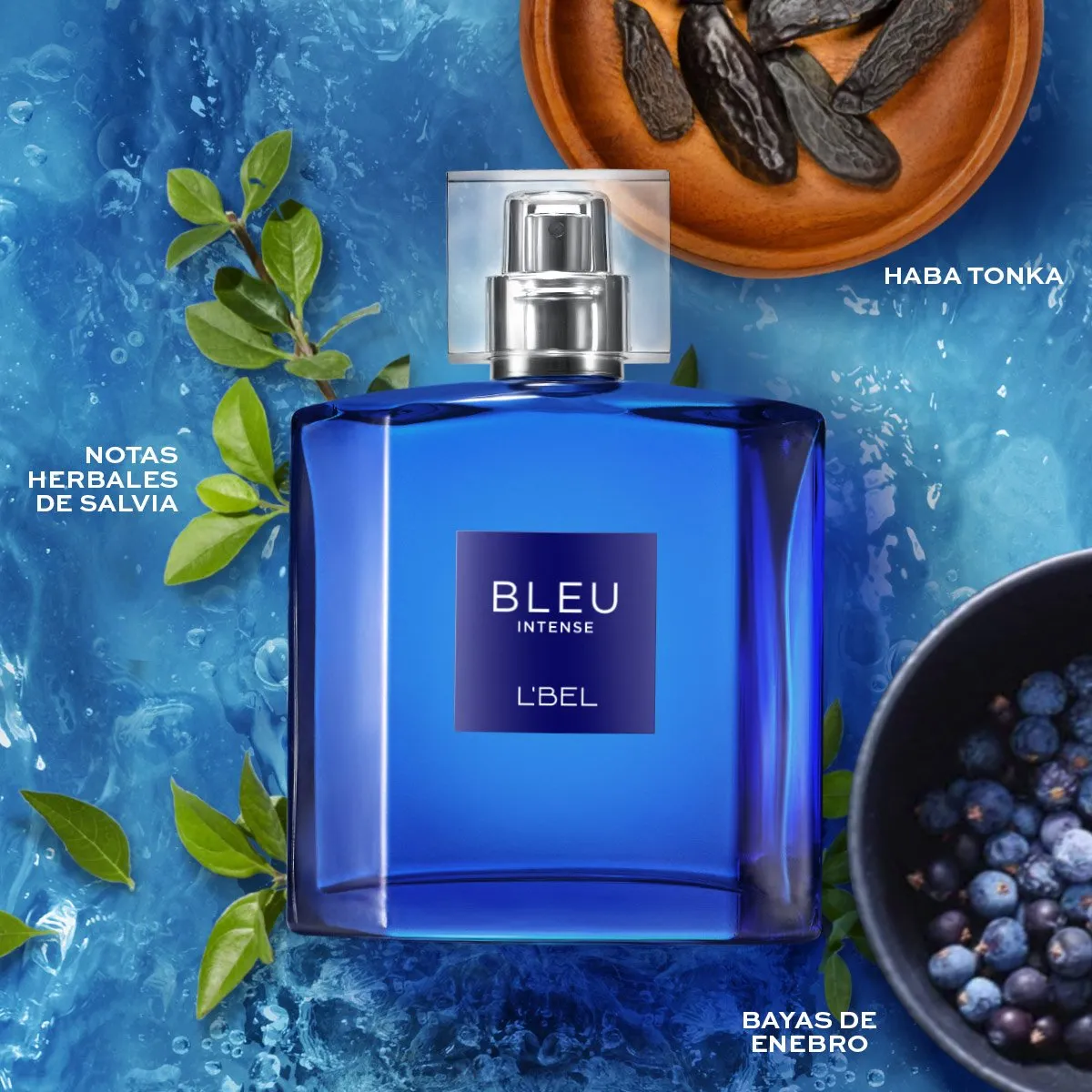 Perfume L'Bel Bleu Intense EDT 100 mL