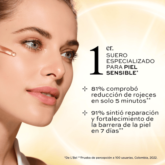 Suero Facial Piel Sensible Concentré 21% - Hidrata Y Repara Día/noche