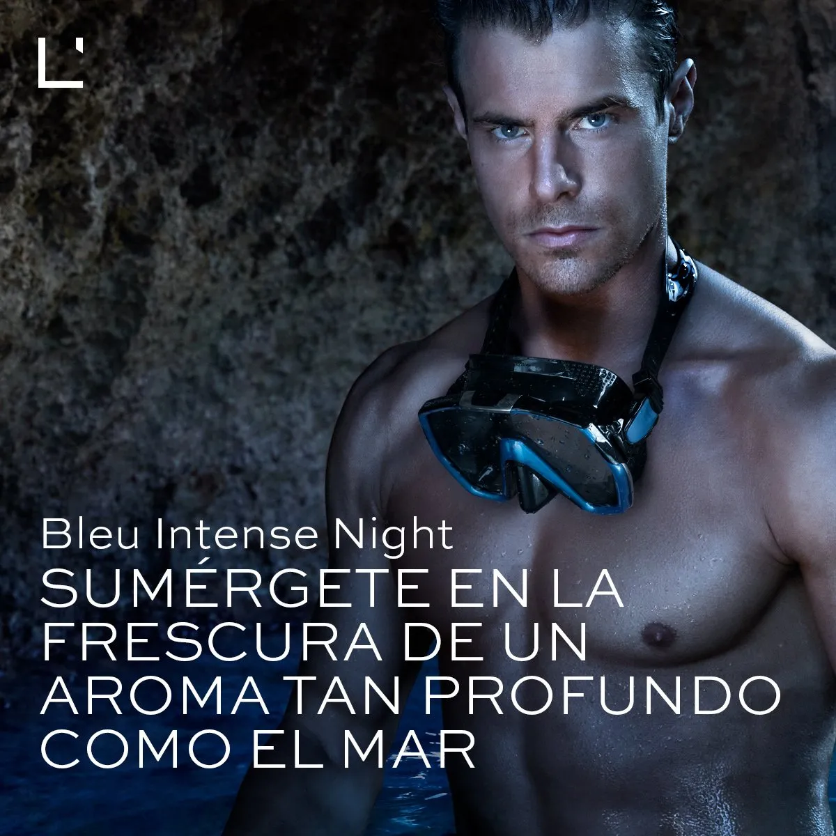 Perfume Para Caballero Bleu Night L'bel 100ml