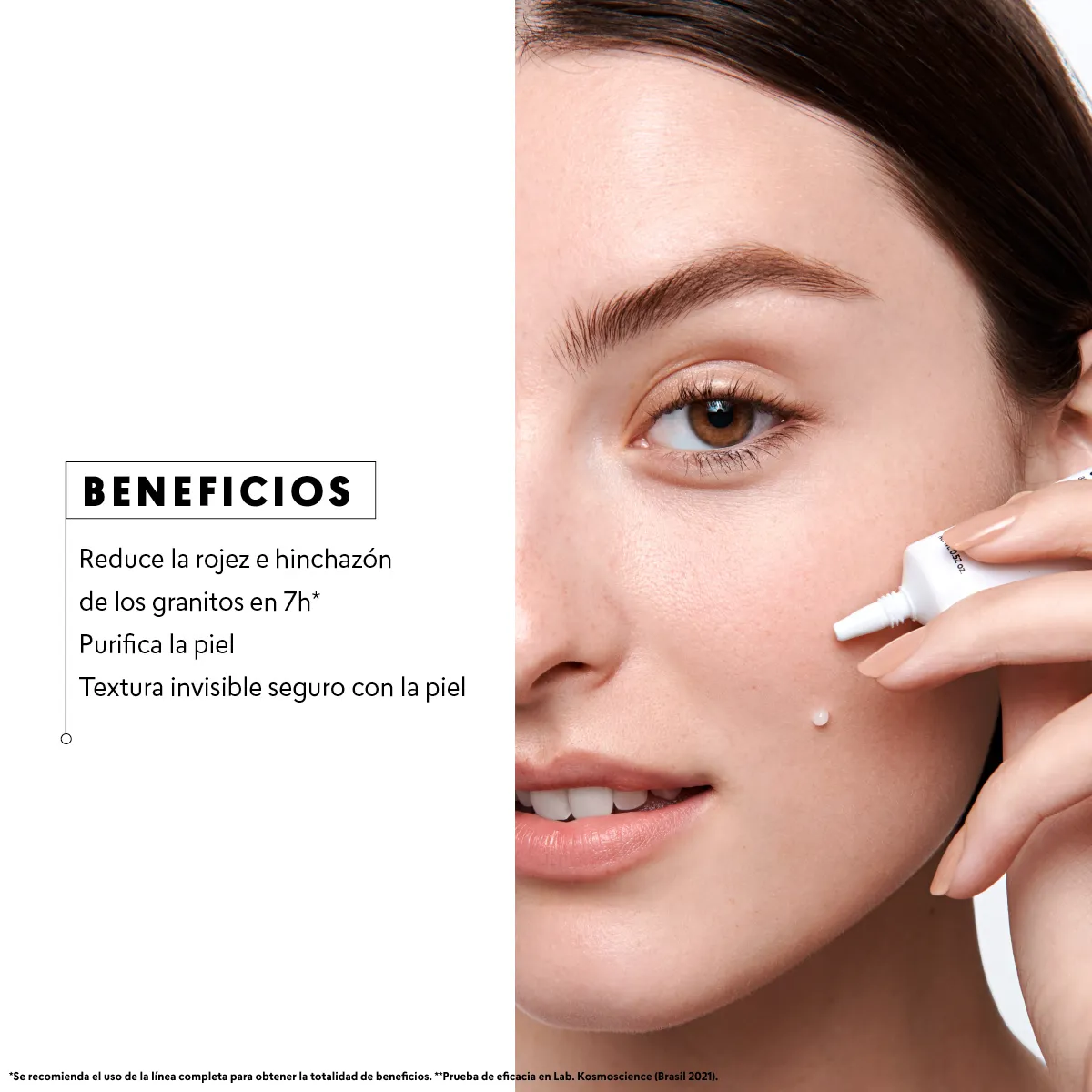 Corrector Localizado Bye Bye Granitos Skin First Cyzone 15g