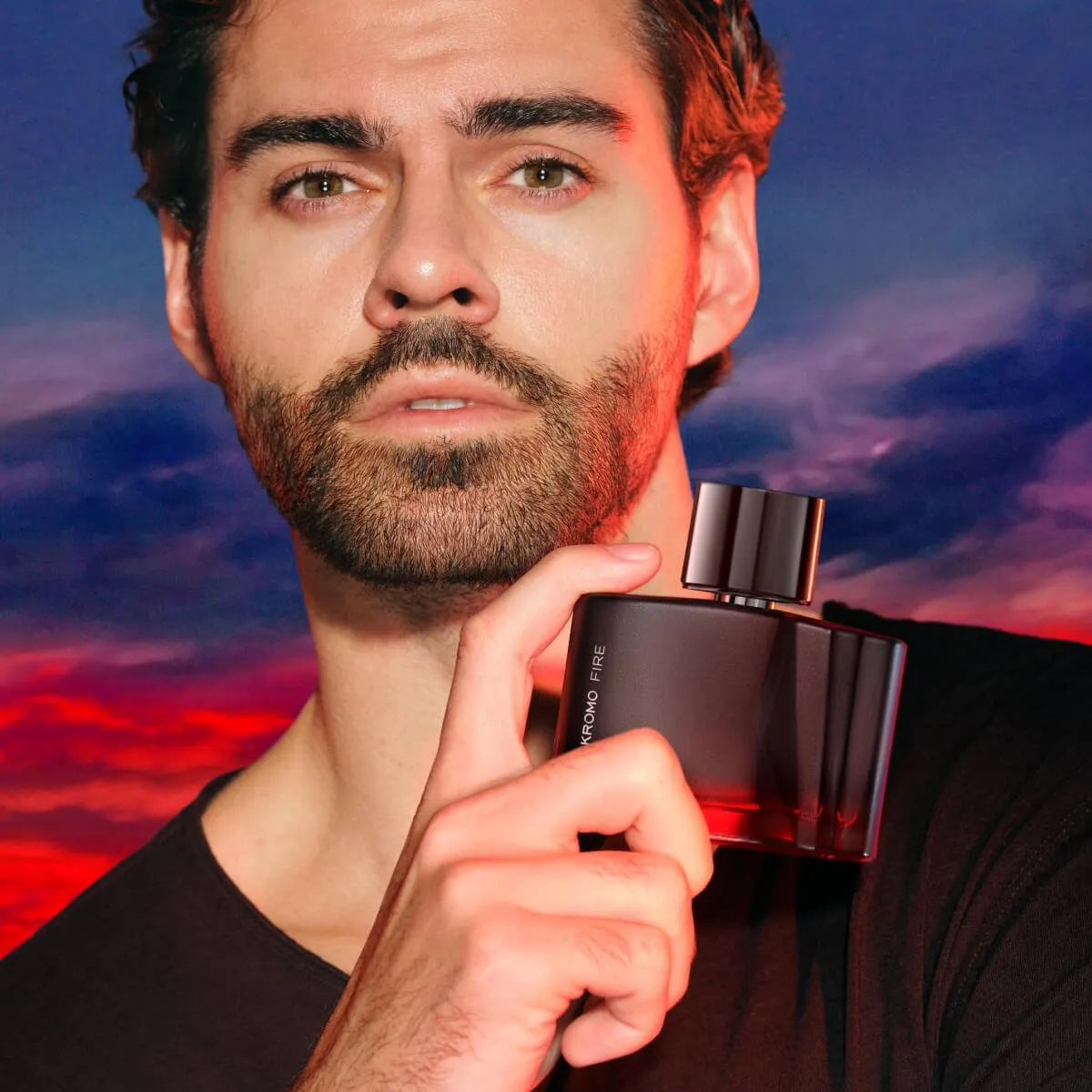 Perfume para Hombre Kromo Fire Ésika 90ml