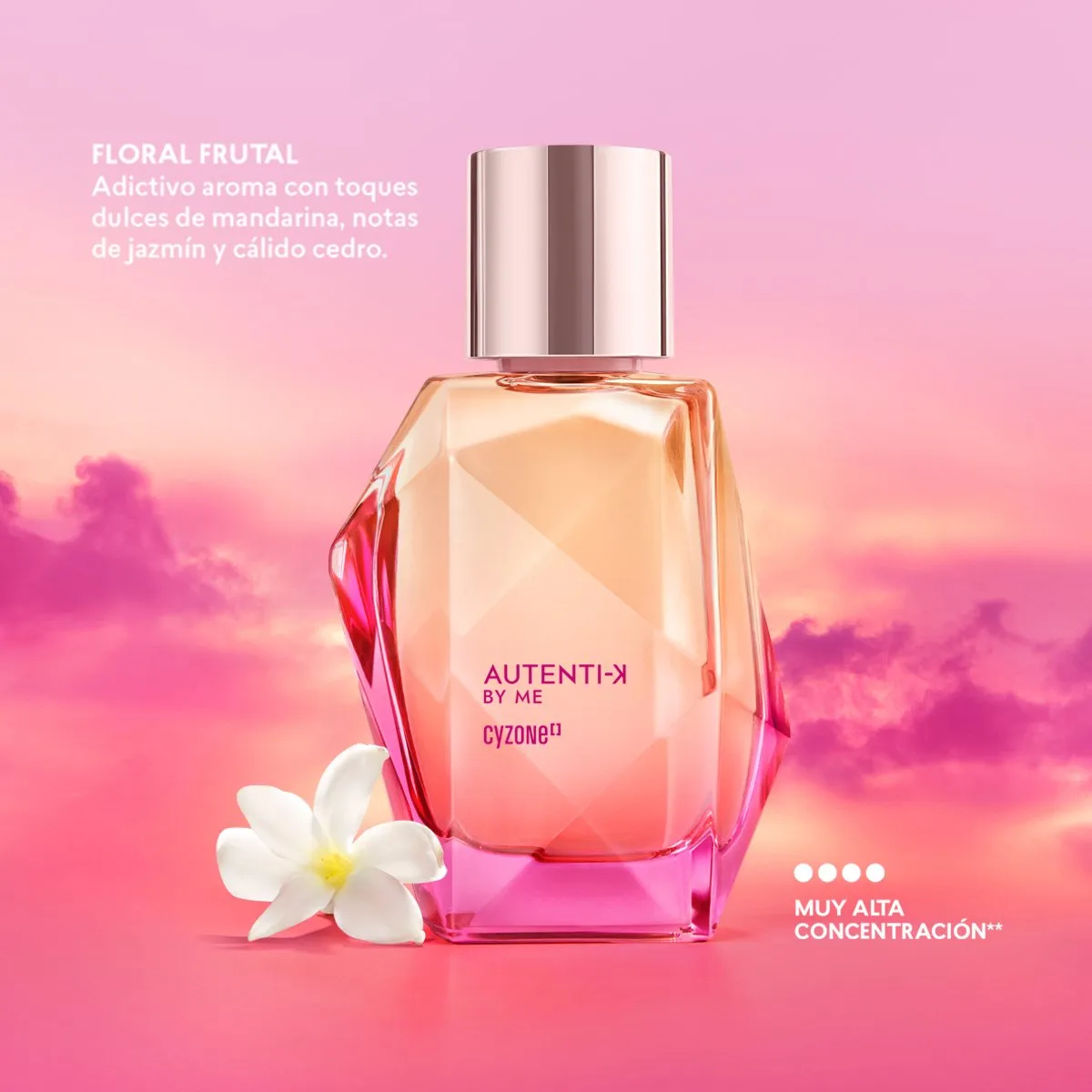 Perfume Cyzone Autenti-k by Me Mujer 45 ml EDP