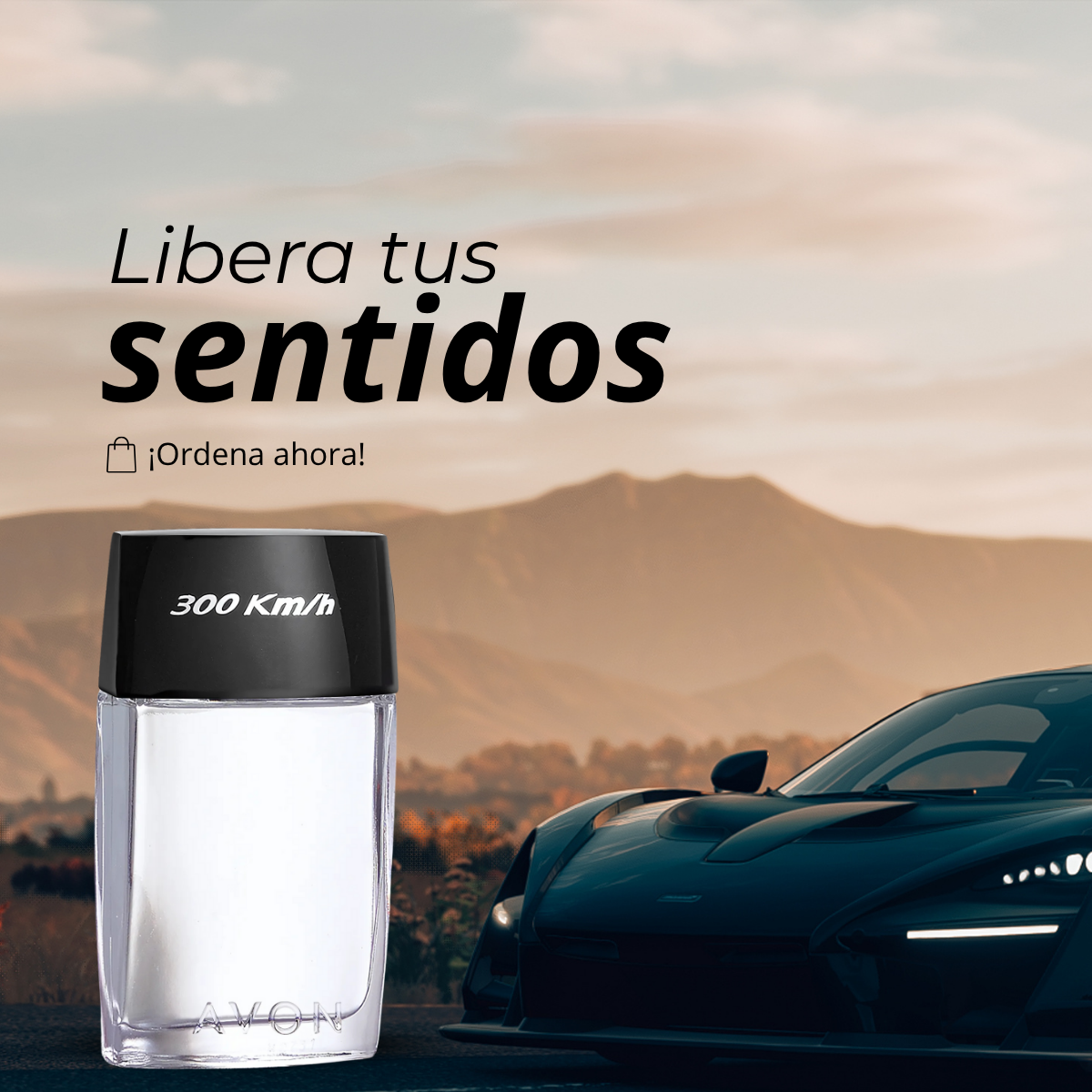 300 KM/H Colonia para Hombre Avon 75ml