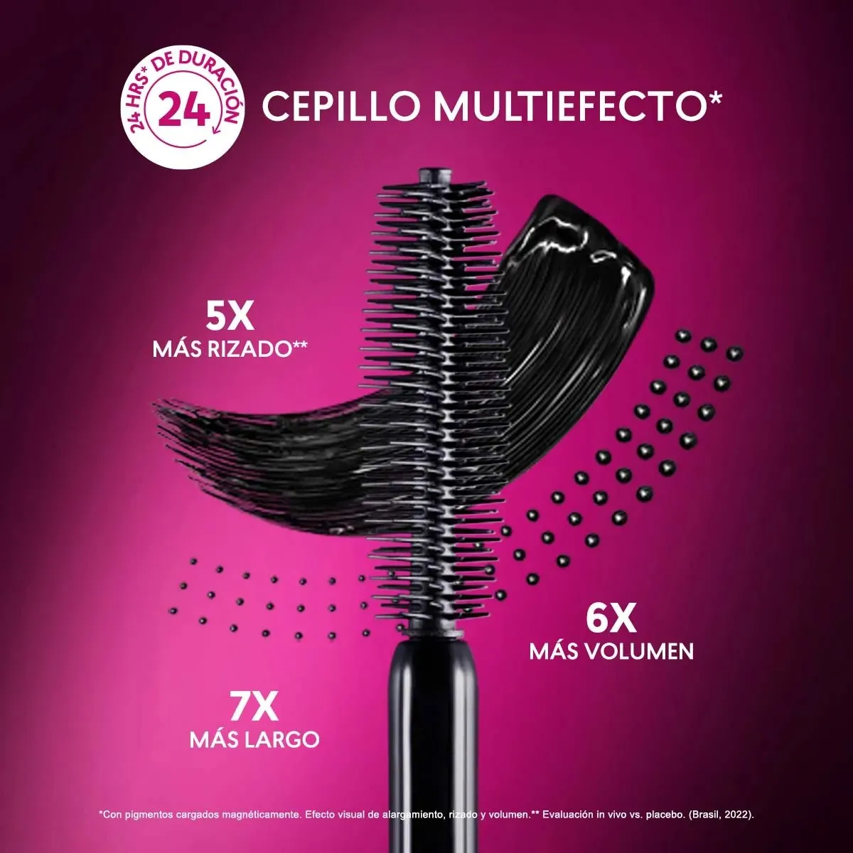 Máscara de Pestañas Magnetic Lash Studio Look Cyzone 8g