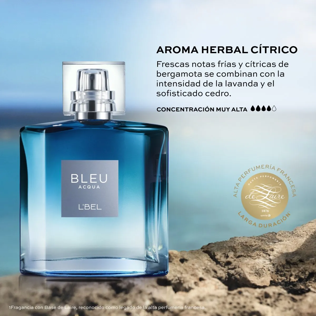 Bleu Acqua L'Bel 100 ml – La fuerza del mar, la determinación del hombre