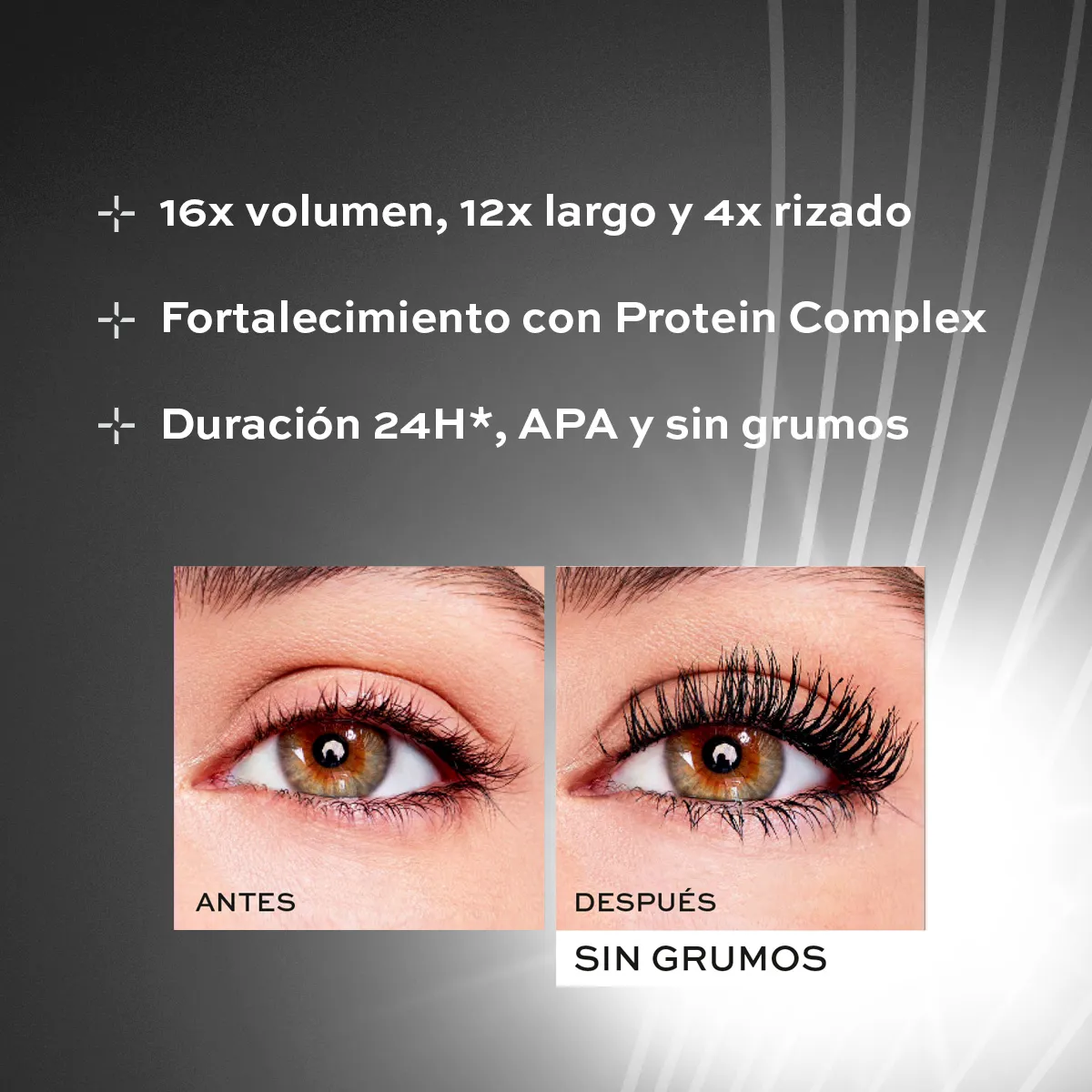 Máscara de Pestañas Hyper Extensions L'Bel 9g