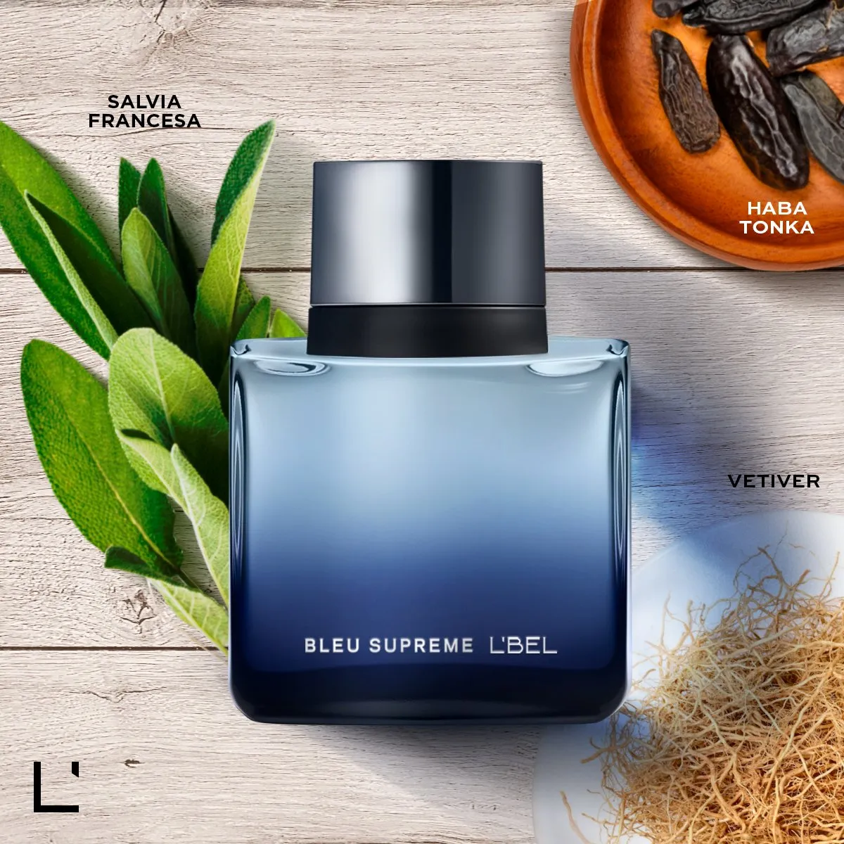 Bleu Supreme Perfume para Hombre L'Bel 90 ml