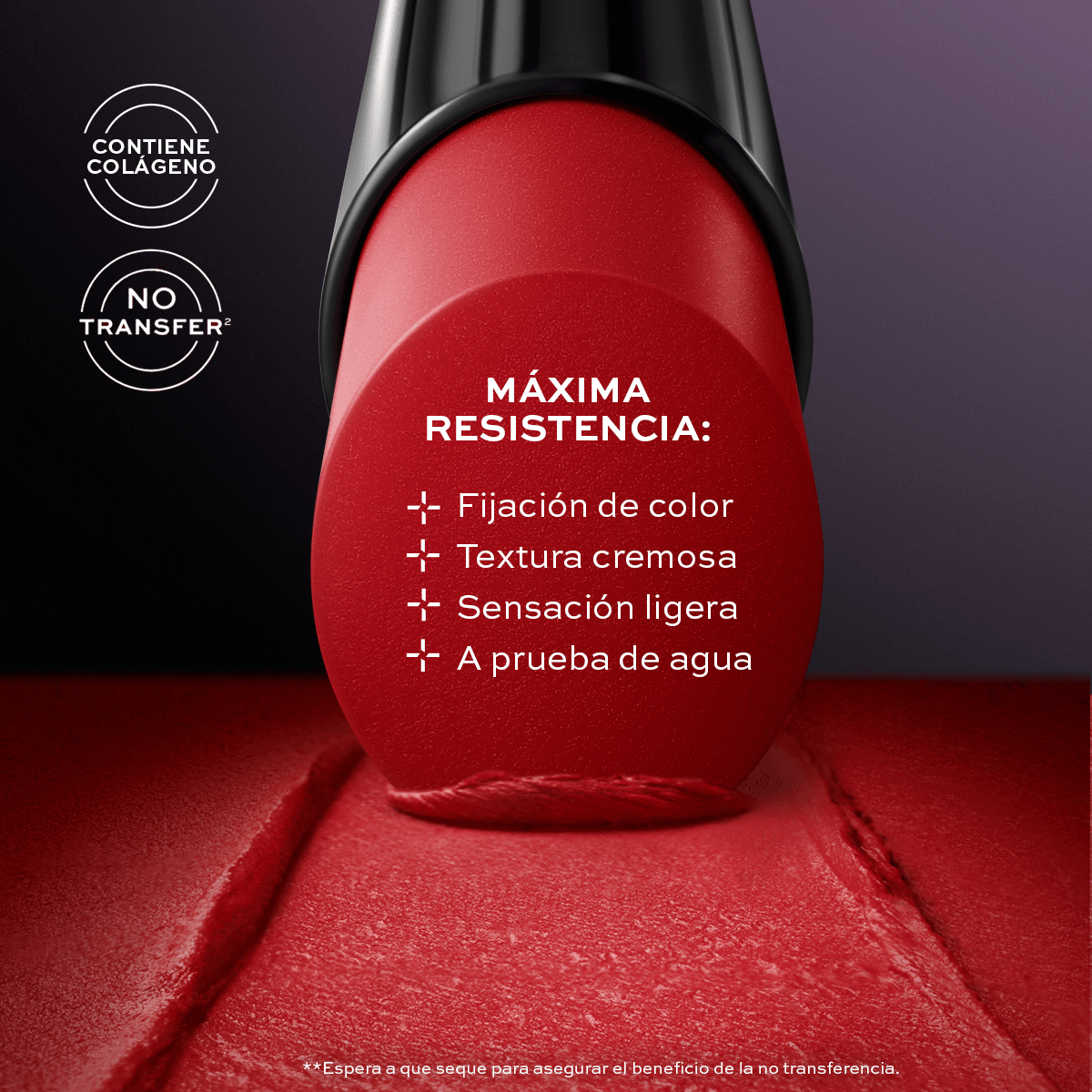 Labial Forever Barra Color Vino L'Bel 2g