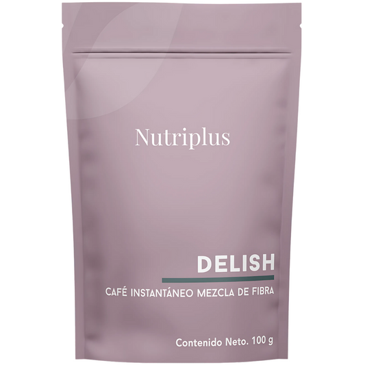 Nutriplus Café Instantáneo Mezcla de Fibras Delish Farmasi 100g
