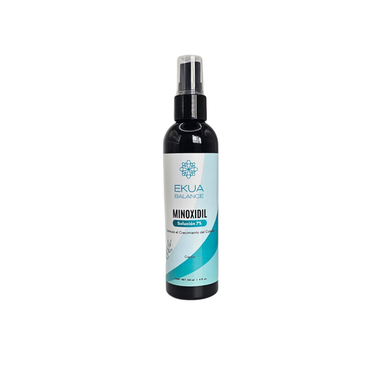 Minoxidil 7% Tónico Capilar Anticaída con Biotina y Vitaminas 120 ml