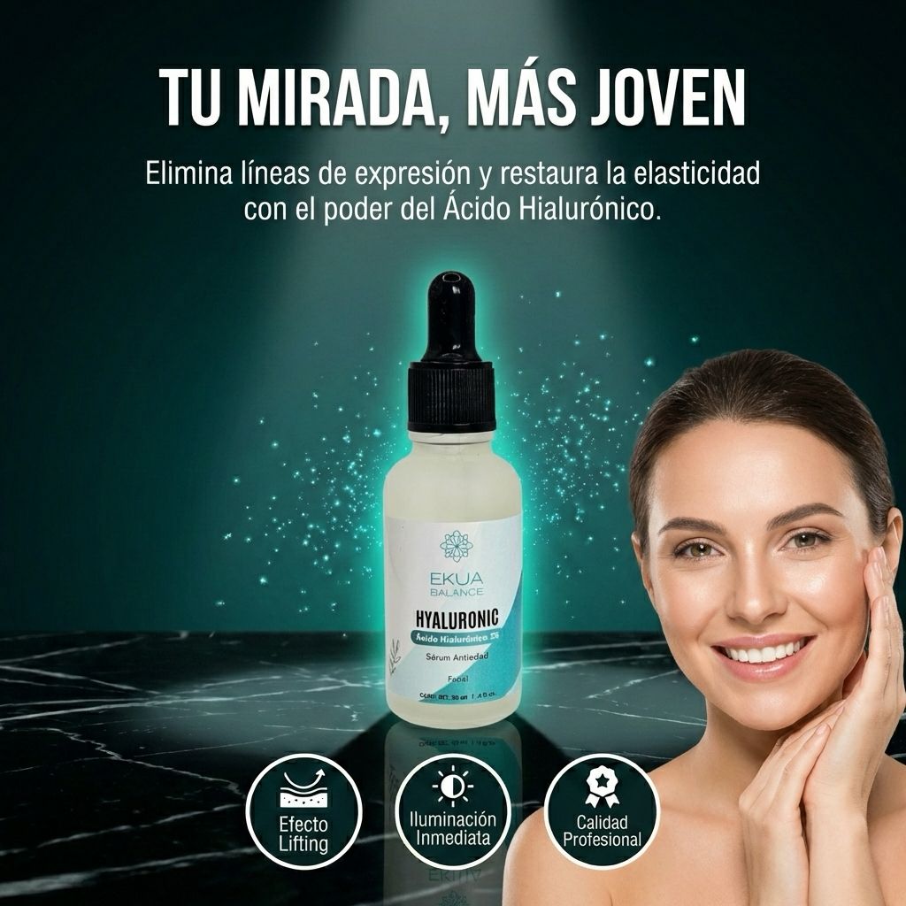 Ácido Hialurónico 2% Ekua Hyaluronic 30 Ml Revitalizante