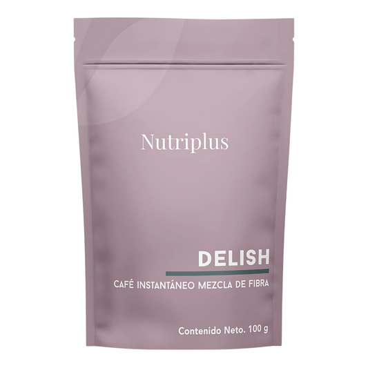 Café Instantáneo Mezcla de Fibara Delish Farmasi 100g