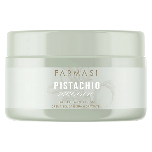 Crema Sólida Extra Hidratante Pistachio Macaron Farmasi 250ml