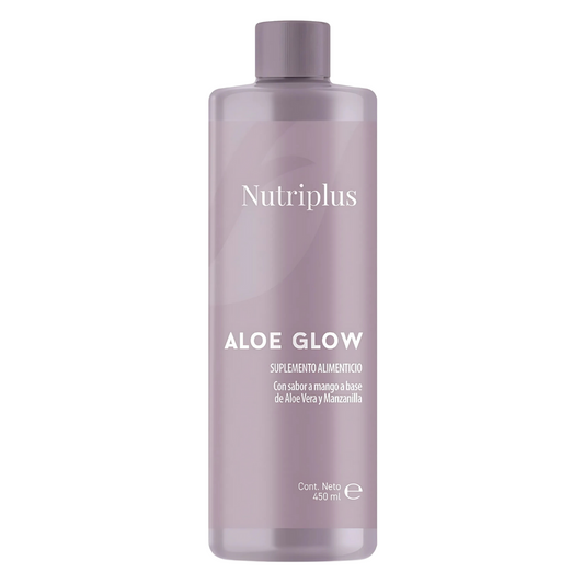 Suplemento Líquido Aloe Glow Nutriplus Sientete Mejor Farmasi 450ml